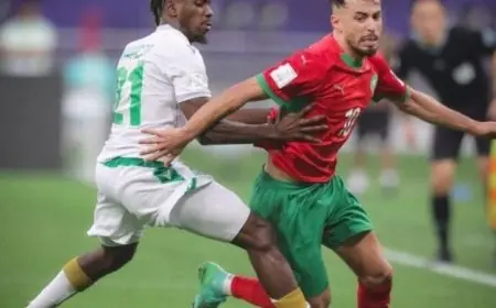 توقيت مباراة عمان والمغرب في كأس العرب وتفاصيل القنوات الناقلة