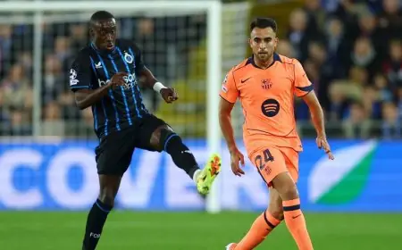 برشلونة يمدد عقد إريك غارسيا النجم المميز لمدربه هانزي فليك حتى عام 2031