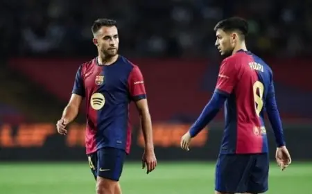 برشلونة يؤكد تمديد عقد إيريك جارسيا حتى عام 2031 وتعزيز الفريق بالنجوم المستقبلية