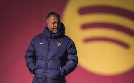 هانزي فليك يؤكد ضرورة تجديد عقد إريك غارسيا وحماية موهبة لامين يامال