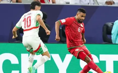عمان تحقق انتصاراً مهماً على المغرب بعد طرد حمد الله وتحافظ على فرصها في كأس العرب