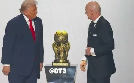 فيفا يكرم ترامب بأول نسخة من جائزة السلام خلال مراسم سحب قرعة كأس العالم 2026