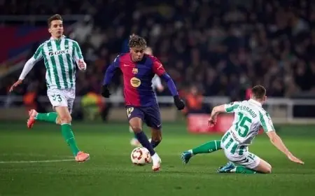 توقيت مباراة برشلونة ضد ريال بيتيس في الدوري الإسباني 2023