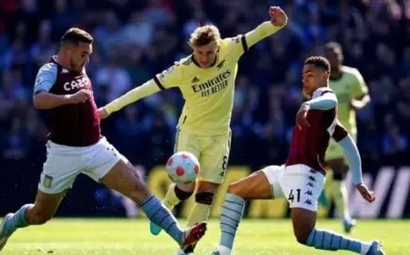 تعرف على موعد مباراة أستون فيلا وأرسنال في الدوري الإنجليزي الممتاز