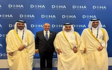 وزير الخارجية يلتقي أبرز وزراء المالية والتجارة والصناعة والمواصلات في قطر لتعزيز التعاون الاقتصادي