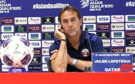 مدرب قطر لوبيتيجي يؤكد ثقته في تقديم أداء مميز أمام تونس