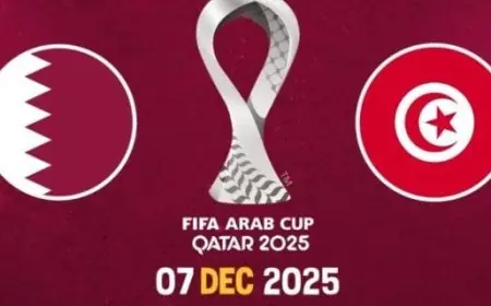 تعرف على موعد مباراة تونس وقطر والقنوات الناقلة في كأس العرب 2025