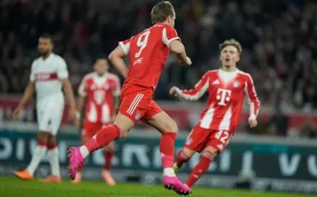 بايرن ميونخ يسحق شتوتجارت بخماسية مدوية في الدوري الألماني