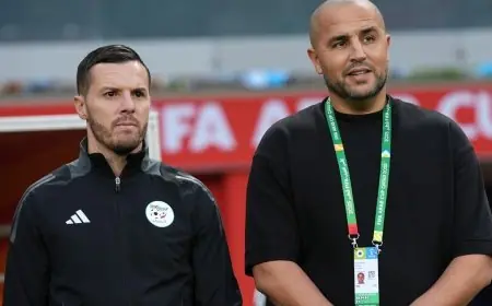 مجيد بوقرة يعتبر مواجهة الجزائر والعراق نهائي مبكر في بطولة كأس العرب