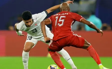 العراق يتخطى السودان بهدفين قرب النهاية ويتأهل لربع نهائي كأس العرب