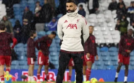 سلوت يكشف سبب غياب صلاح عن التشكيلة والهدف وراء الاختيار