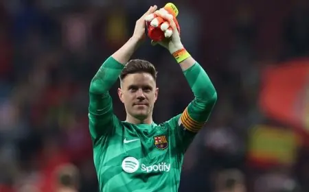 عودة تير شتيغن إلى تشكيلة برشلونة في مباراة أوساسونا هل ستكون واقعا أم مجرد حلم