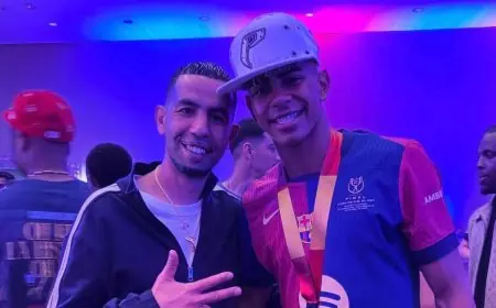 استفزازات والد لامين يامال تثير غضب جماهير بيتيس قبل مواجهة برشلونة