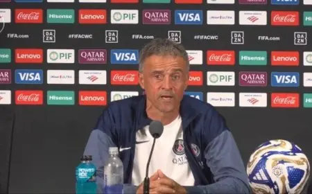 إنريكي يحتفل بخماسية رين ويمتدح إنجازات مؤسسة باريس سان جيرمان الخيرية