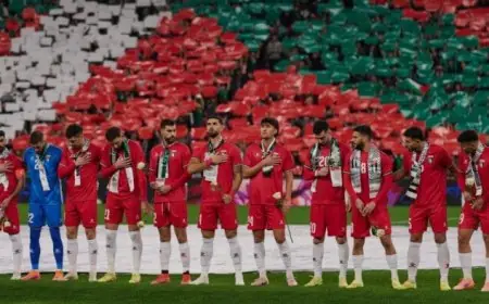 عدي الدباغ يقود هجوم منتخب فلسطين في مواجهة سوريا بكأس العرب 2025