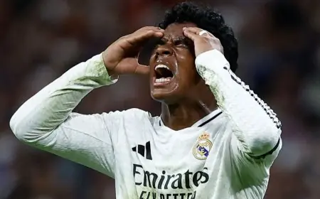 تحقيقات حول سبب طرد إندريك “البديل” في لقاء ريال مدريد ضد سيلتا فيغو