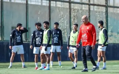 منتخب مصر يبدأ تدريبات صباحية مهمة في مركز المنتخبات الوطنية