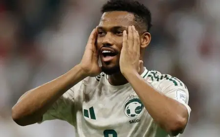 إصابة جديدة تثير القلق في صفوف المنتخب السعودي قبل مباراة فلسطين في كأس العرب