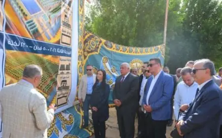 زيارة وزيرة التضامن لمشروع مزرعة الوقف الخيري ووحدة إنتاج الحرير في الوادي الجديد تجسد الدعم الحكومي للمبادرات التنموية