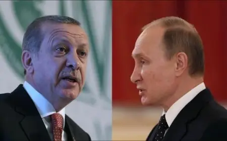 بوتين وأردوغان يتواصلان هاتفيًا غدًا بحسب مصادر الكرملين