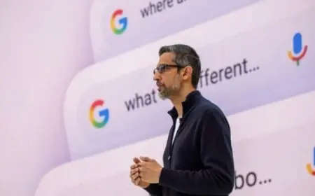 الرئيس التنفيذي لجوجل يحذر من أن فقاعة الذكاء الاصطناعي تهدد جميع الشركات بلا استثناء