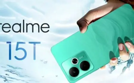 تعرف على مميزات هاتف Realme 15T بسعر مناسب ومواصفات مذهلة