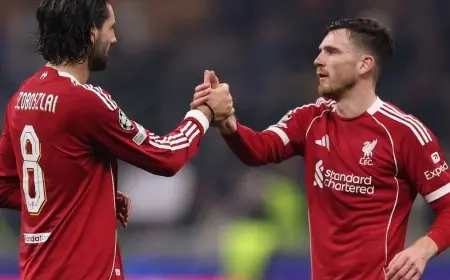 روبرتسون يؤكد أهمية الفوز على إنتر ويصف صلاح بأنه من أعظم لاعبي ليفربول