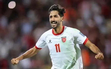 العربي القطري يوضح تفاصيل عرض الأهلي للتعاقد مع يزن النعيمات نجم الهدافين الأردنيين