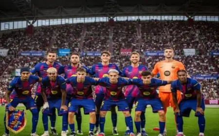 برشلونة يتحدى آينتراخت فرانكفورت في مباراة مصيرية بدوري أبطال أوروبا
