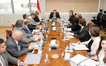 وزير الإسكان يعقد اجتماعًا مع وفد بنك الاستثمار الأوروبي لتعزيز أواصر التعاون المشترك