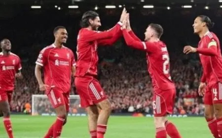 ليفربول يحقق فوزًا مثيرًا على إنتر ميلان في دوري أبطال أوروبا