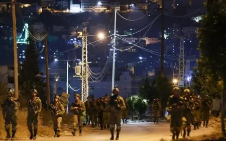 اقتلاع الاحتلال الإسرائيلي في قرية شقبا غرب رام الله يتسبب بإصابات اختناق بين السكان