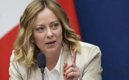 ميلوني تؤكد قبول الخطة الأمريكية للسلام في أوكرانيا واستعداد ترامب للتفاوض