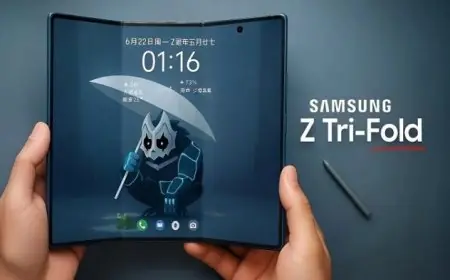 سامسونج تكشف النقاب عن هاتفها ثلاثي الطي الجديد Galaxy Z TriFold