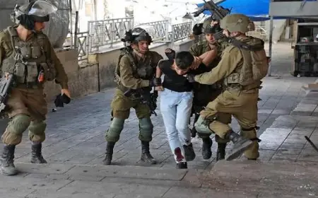 الاحتلال الإسرائيلي يشن حملة اعتقالات واسعة ويقبض على 50 فلسطينيا في الضفة الغربية