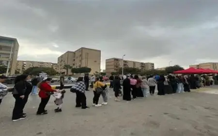 انتخابات النواب 2025 تشهد إقبالاً واسعاً من جميع الفئات العمرية في لجان التجمع الخامس