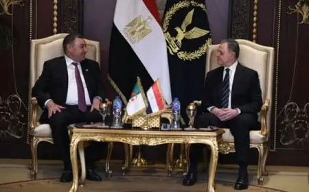 وزير الداخلية المصري يناقش سبل تعزيز التعاون مع نظيره الجزائري