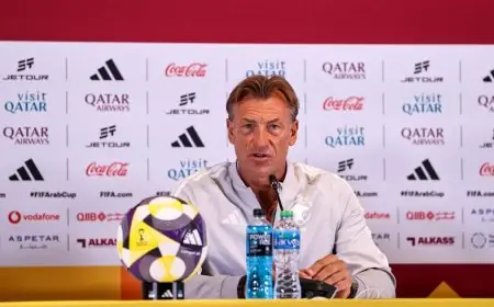 هيرفي رينارد يؤكد أن الفوز هو الخيار الوحيد لتأهل السعودية لنصف نهائي كأس العرب