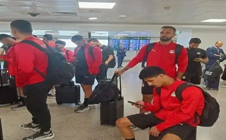 منتخب مصر يعود من قطر بعد خروجه المفاجئ من بطولة كأس العرب