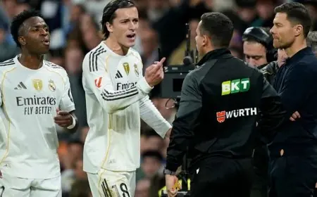 إيقاف كاريراس وإندريك وكارفاخال وغارسيا يوجه ضربة قوية لريال مدريد