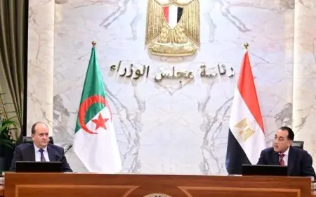 مدبولي يؤكد عمق العلاقات الجزائرية المصرية التاريخية المبنية على القيم والمبادئ المشتركة