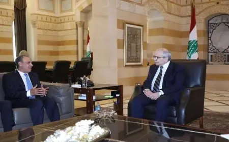 عبد العاطي يعبر عن سعادته بتطور العلاقات بين مصر ولبنان نحو الإيجابية