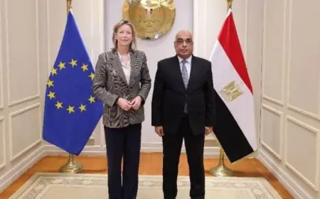 وزير العدل يلتقي ممثلة الاتحاد الأوروبي لحقوق الإنسان لتعزيز التعاون الثنائي