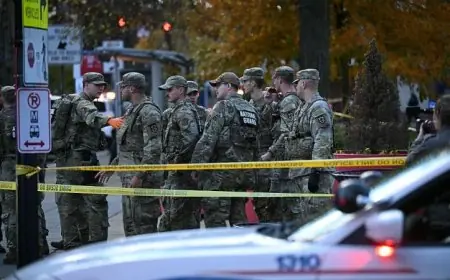 إطلاق نار قرب البيت الأبيض يسفر عن إصابة اثنين من الحرس الوطني الأمريكي