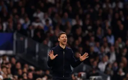 ألونسو يدافع عن لاعبي ريال مدريد ويرفض اللوم بعد الأداء الجيد ضد مانشستر سيتي