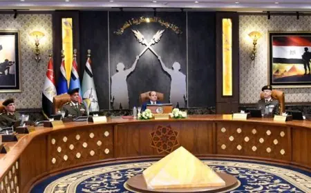 الرئيس السيسي يشارك في اختبارات كشف الهيئة للمتقدمين للأكاديمية العسكرية