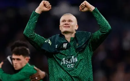 هالاند يخطط للتفكير في الأرقام القياسية بعد انتهاء مسيرته الكروية