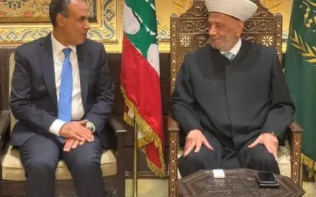 عبد العاطي يعبر عن التزام القاهرة بتعزيز التعاون مع دار الفتوى اللبنانية