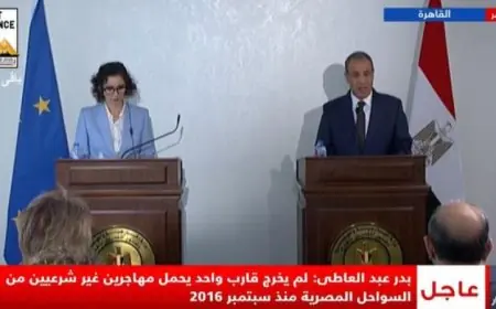 علاقات استراتيجية وشاملة بين مصر والاتحاد الأوروبي بحسب وزير الخارجية