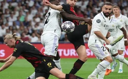 ريال مدريد يواجه مانشستر سيتي في نهائي مبكر مثير بدوري أبطال أوروبا